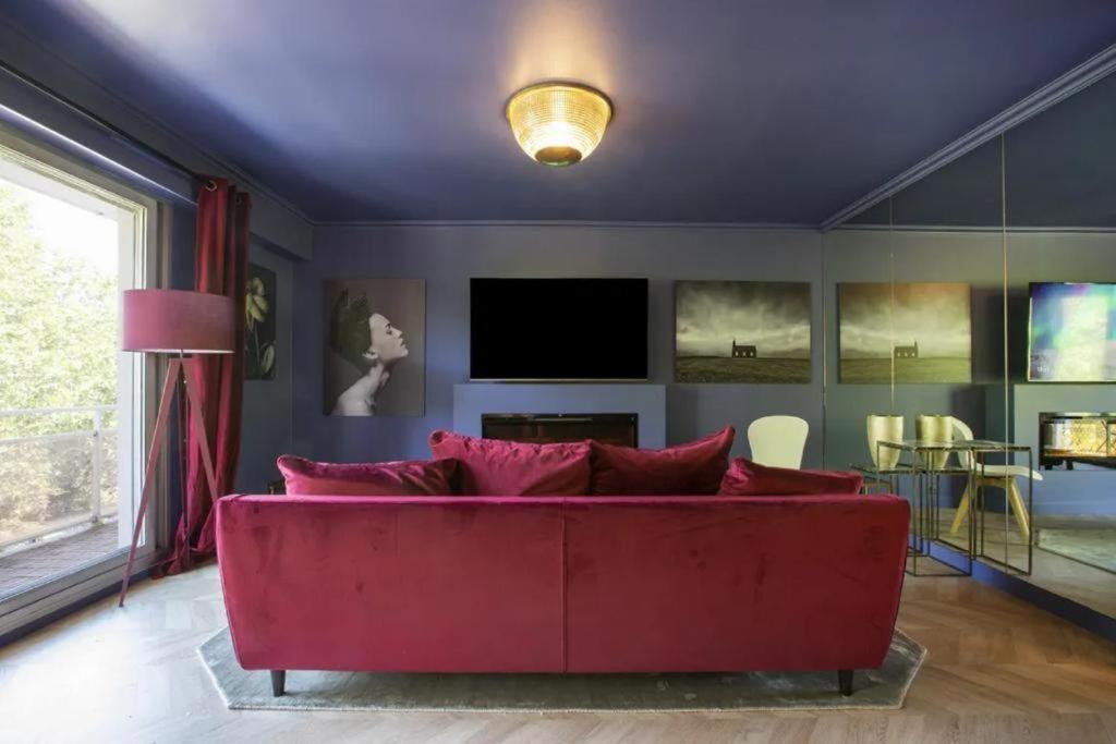 Luxury Paris La Vie En Rose Jacuzzi Terrasse Parking Apartment Luaran gambar